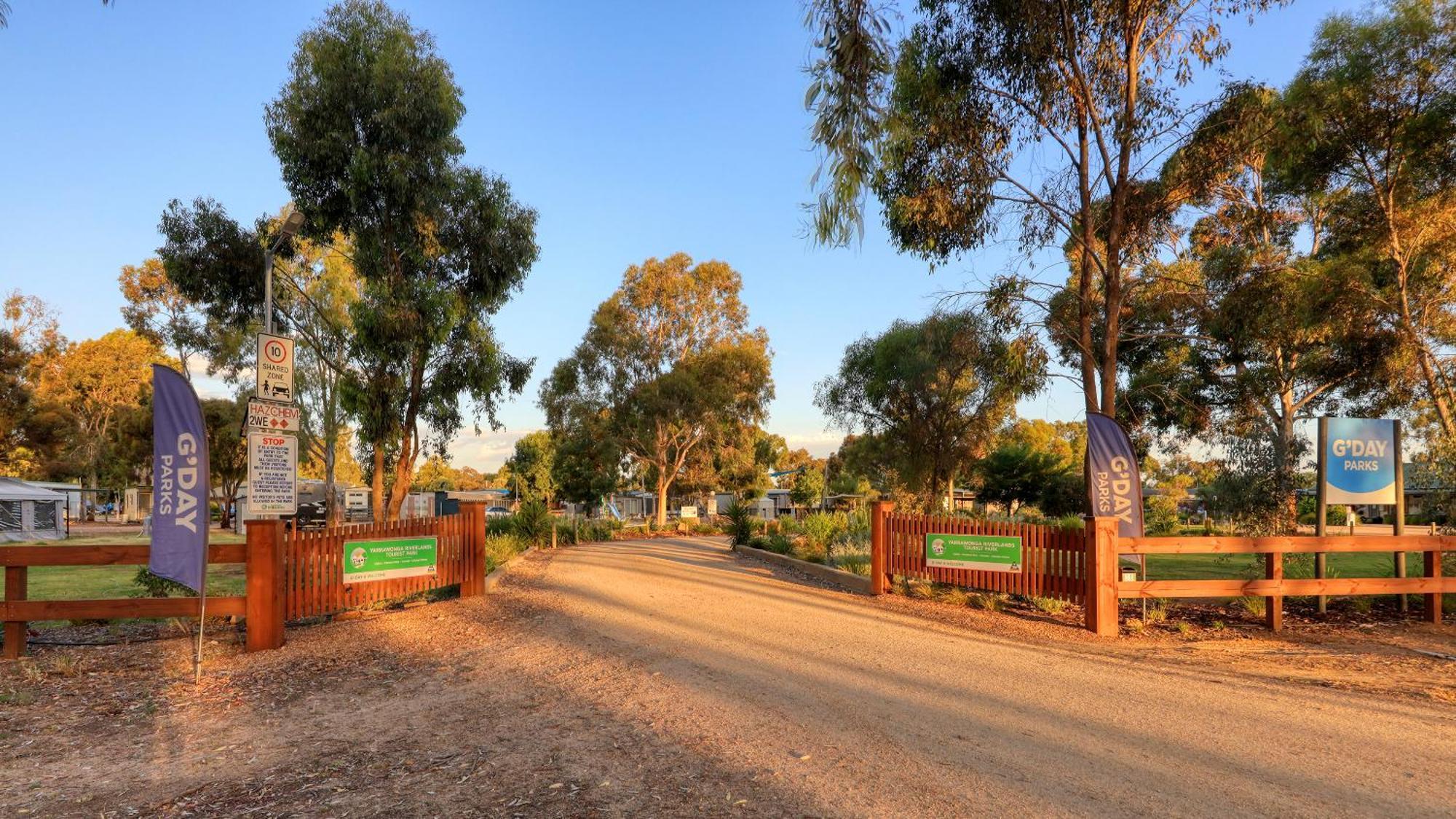 Yarrawonga Riverlands Tourist Park Exteriér fotografie